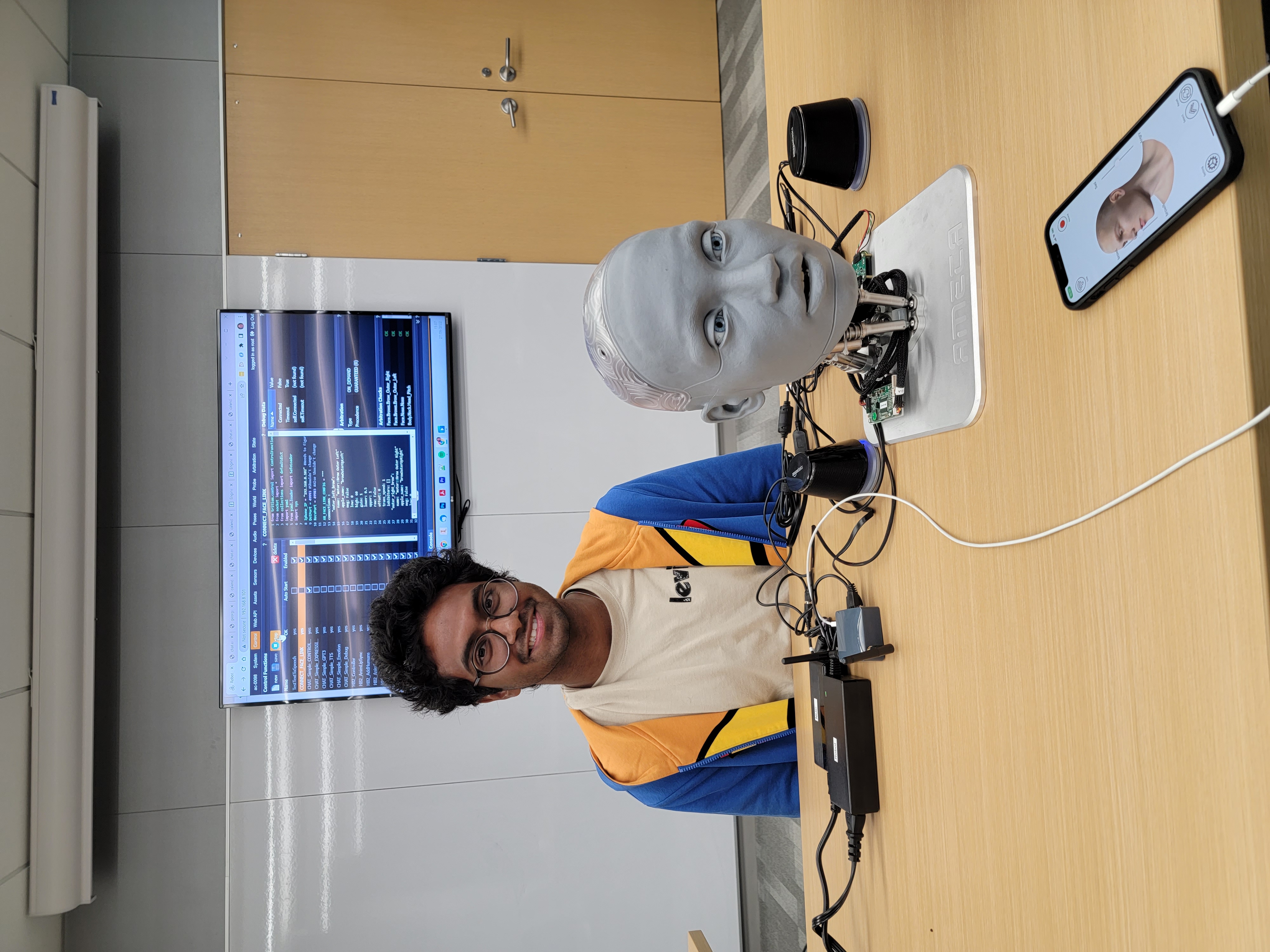 Multimodal humanoid simulation 